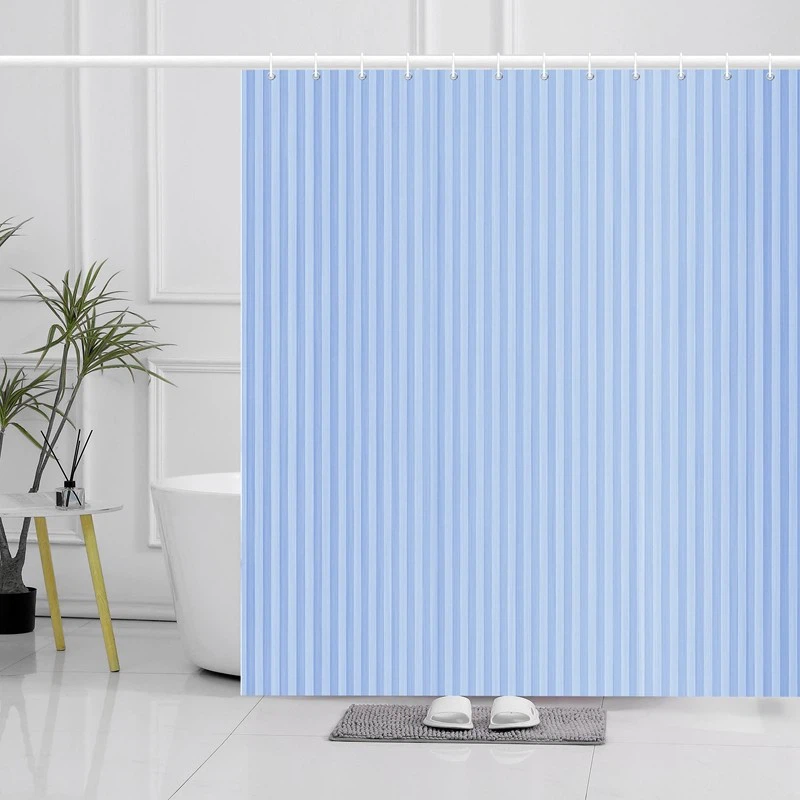 Elegant Striped Shower Curtain