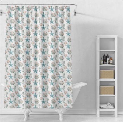 Starfish Shower Curtain factory